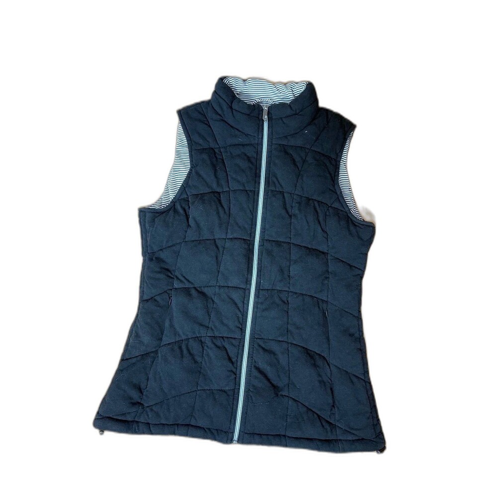 Marc New York Performance‎ Quilted Vest Size Medium Black Cotton